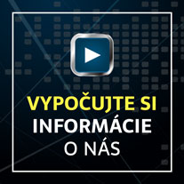 Vypočujte si informácie o nás